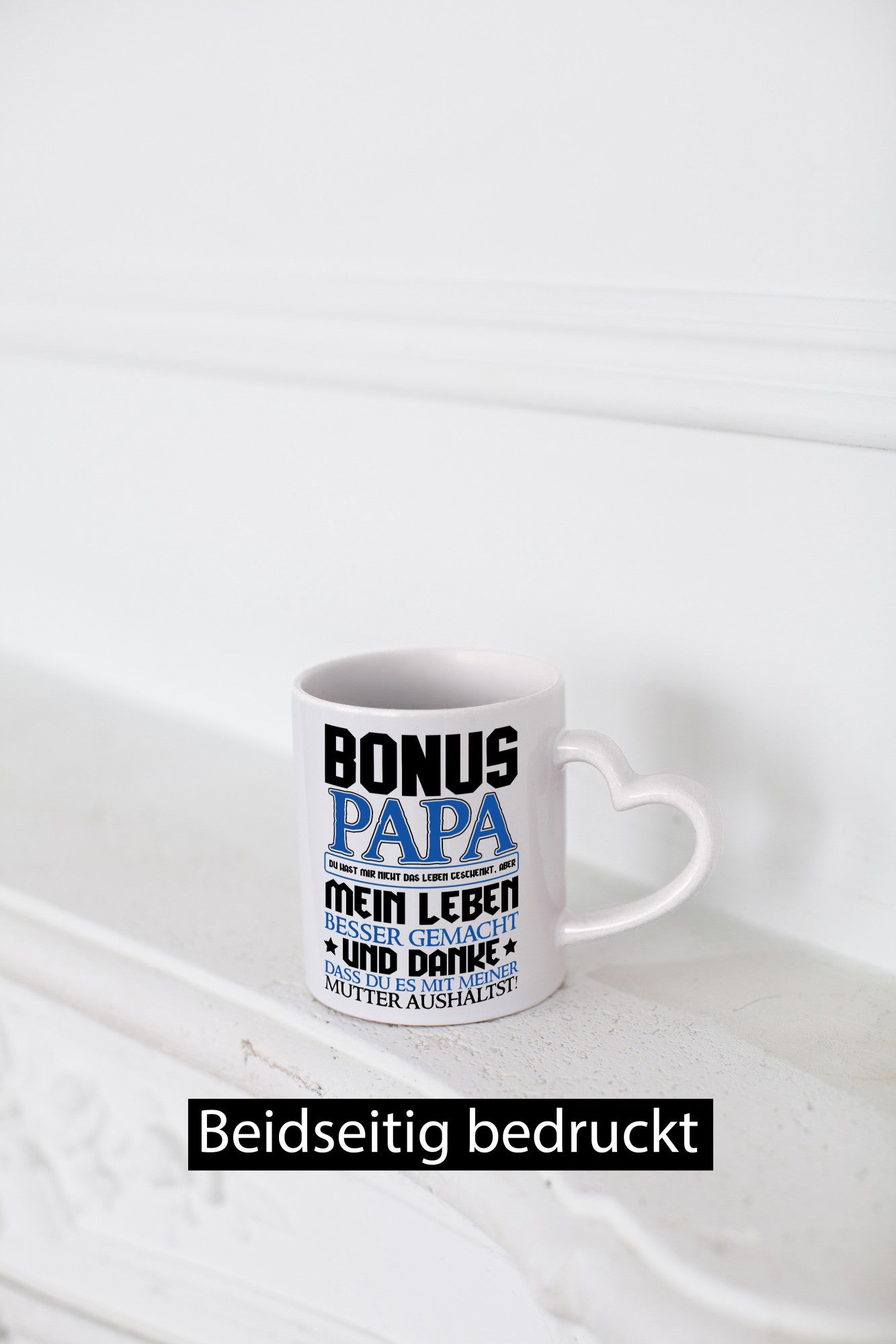 Bonus Papa lustiger Spruch Geschenk Humor Geschenkidee Tasse