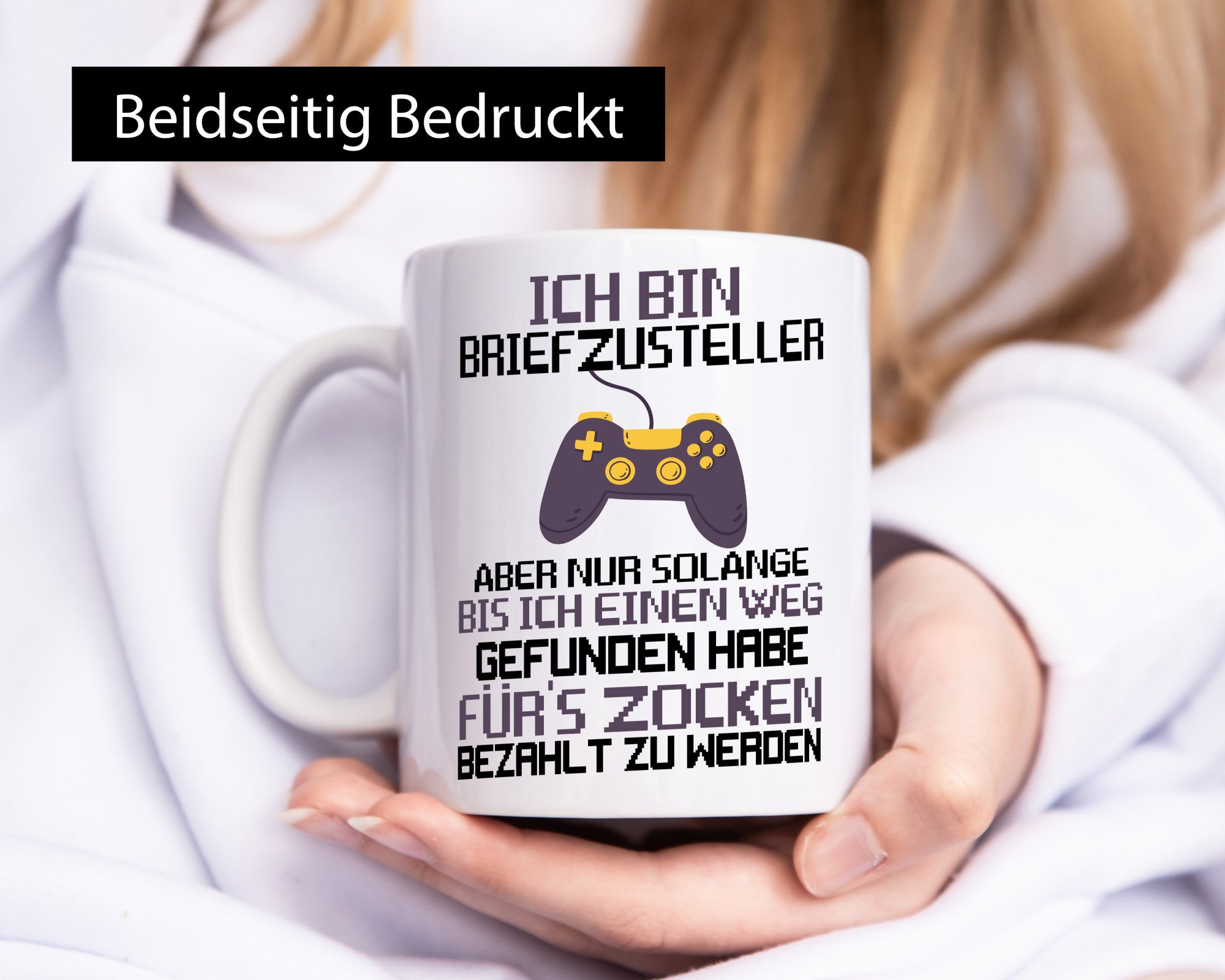 Briefzusteller | Postbote Paketdienst Gamer Zocken Geschenk Humor Geschenkidee