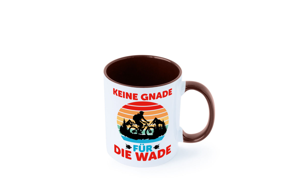Keine Knade für die Wade | BMX Renrad Biker v2 lustig Humor Geschenkidee Tasse