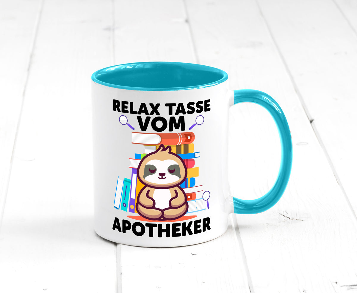 Relax Tasse: Apotheker | Apotheke Pharmazie lustiger Spruch Geschenk Humor