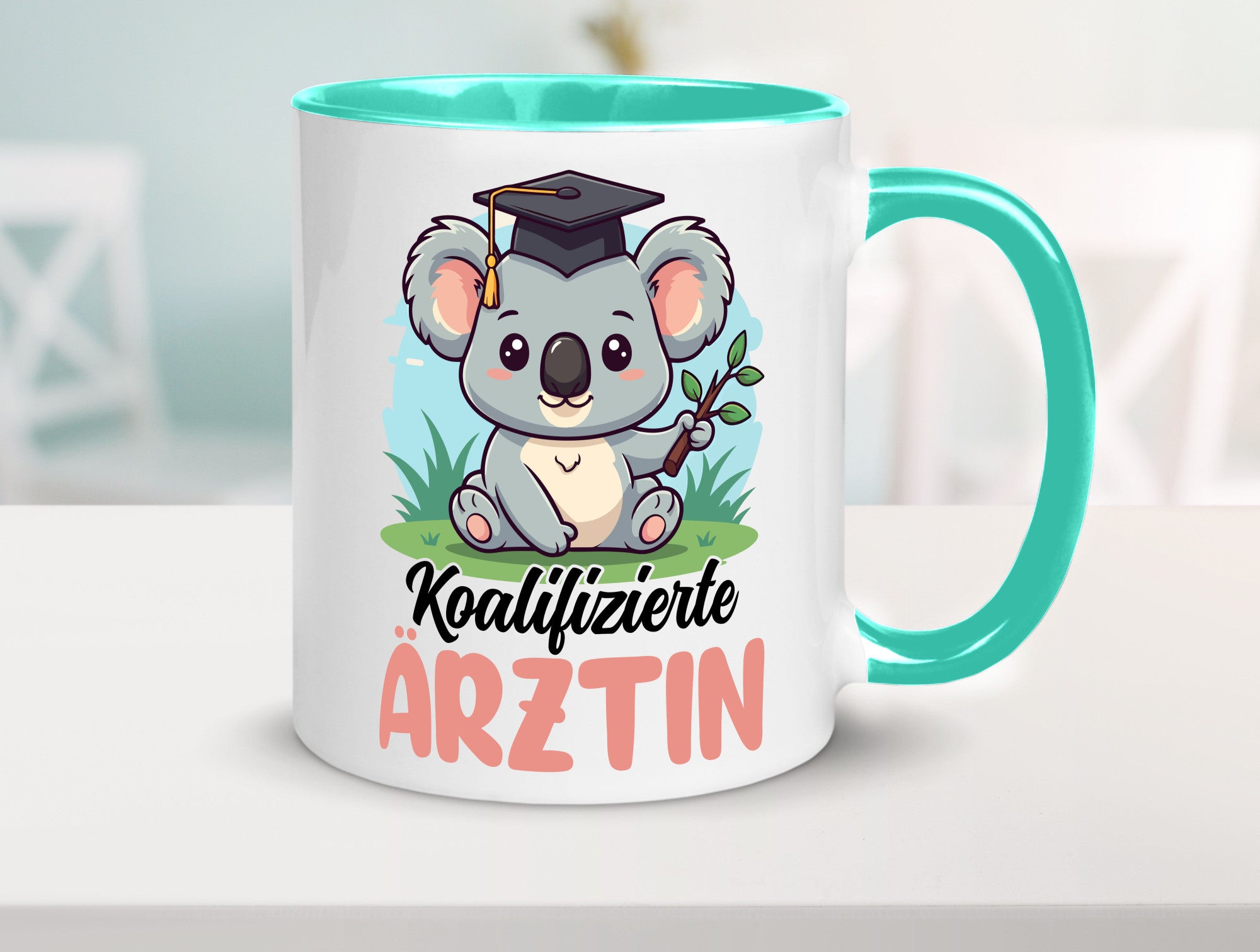 Koalifizierte Ärztin | Medizin Doktorin Fachärztin Geschenkidee Humor Tasse