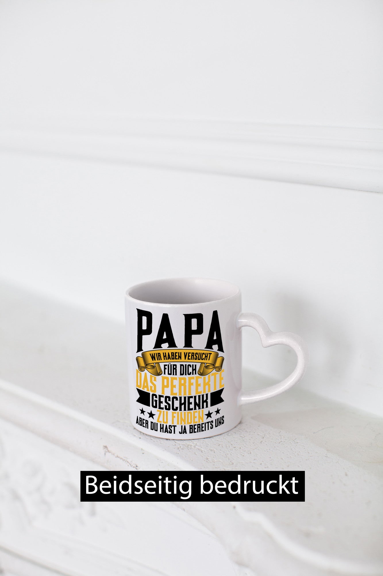 Das Perfekte Geschenk | Papa Vater Familie Geschenkidee lustiger Spruch Tasse