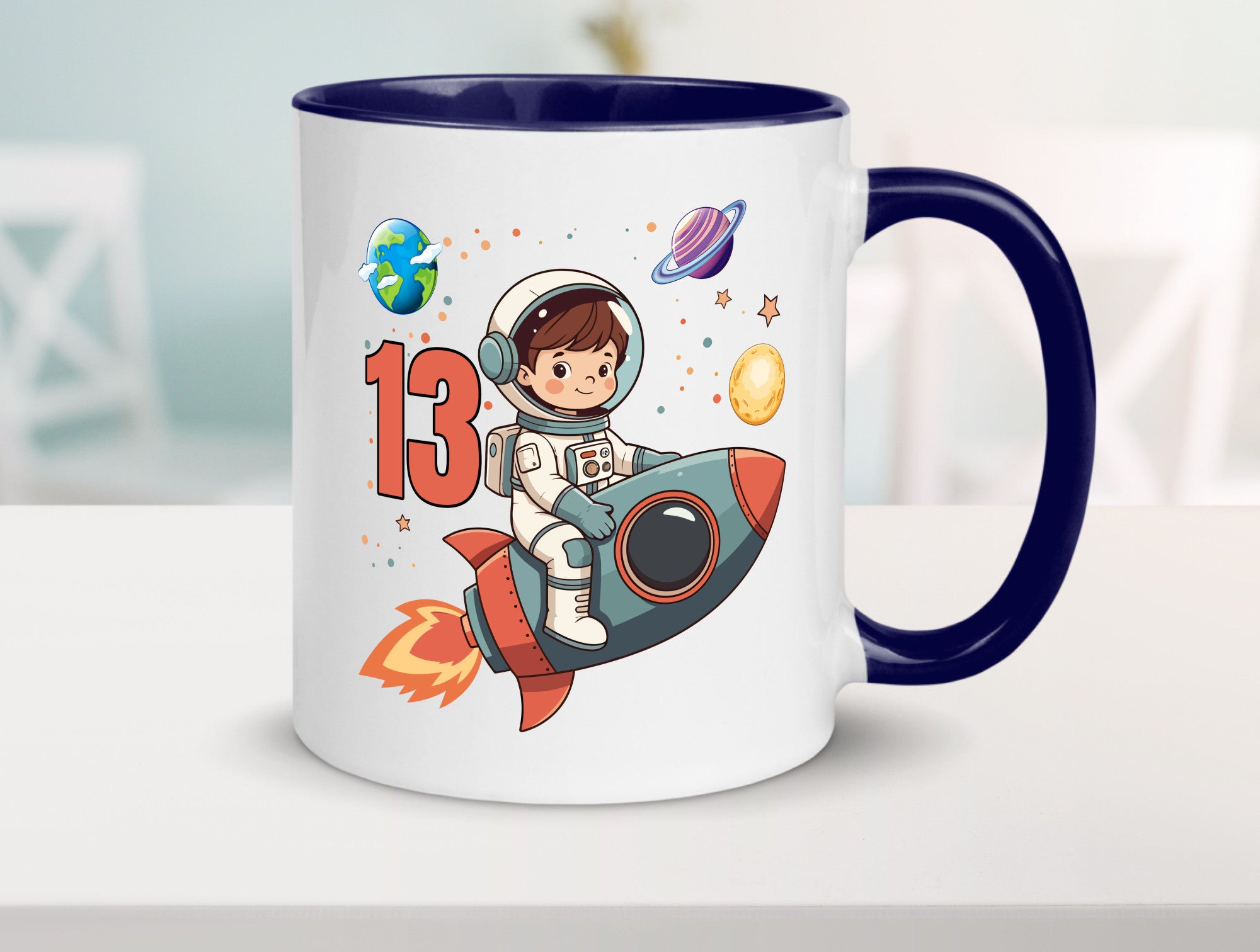 13. Geburtstag | 13 Jahre Astronaut Weltraum lustiger Spruch Geschenk