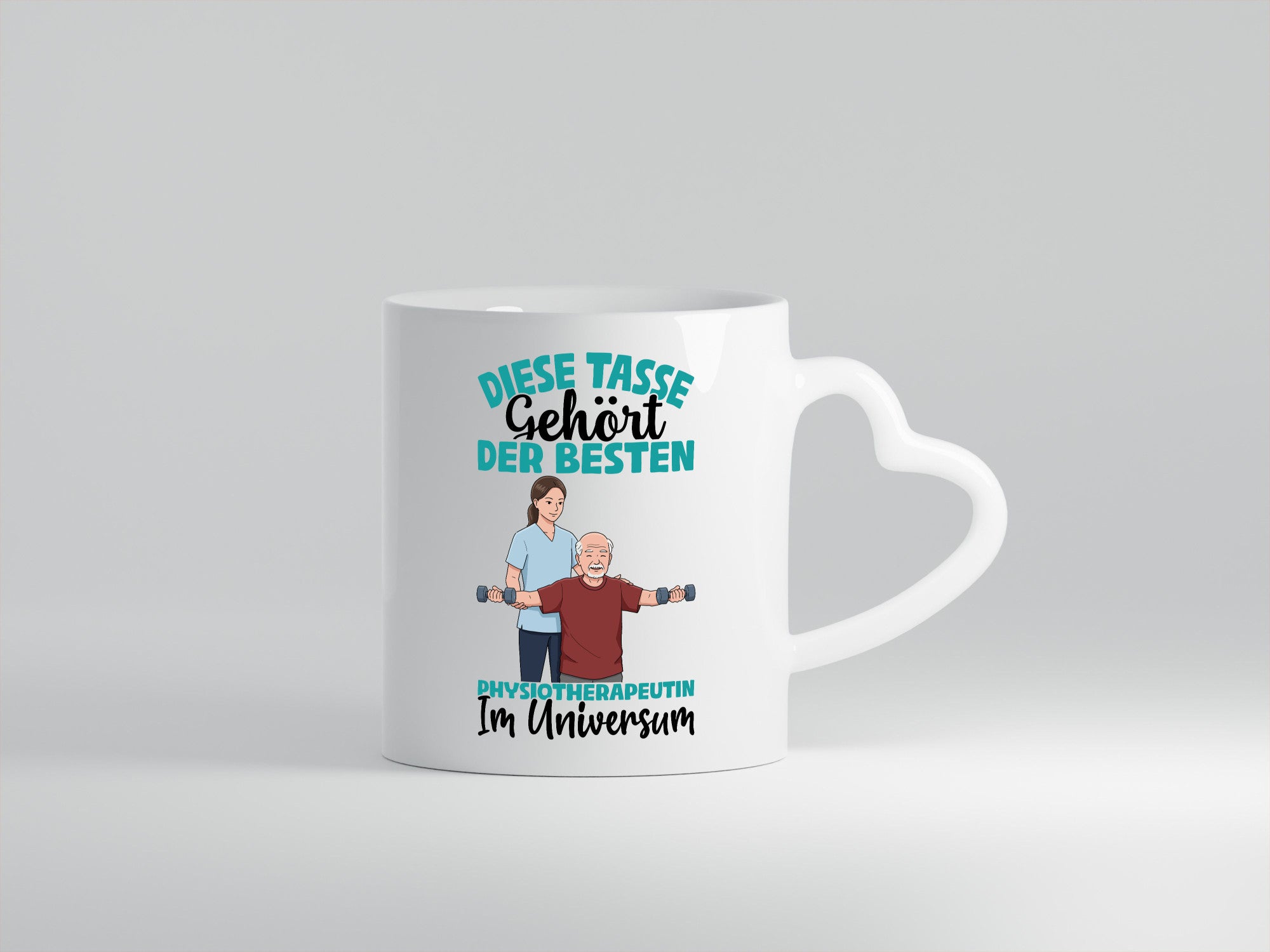Im Universum: Physiotherapeutin lustiger Spruch Geschenk Humor Geschenkidee