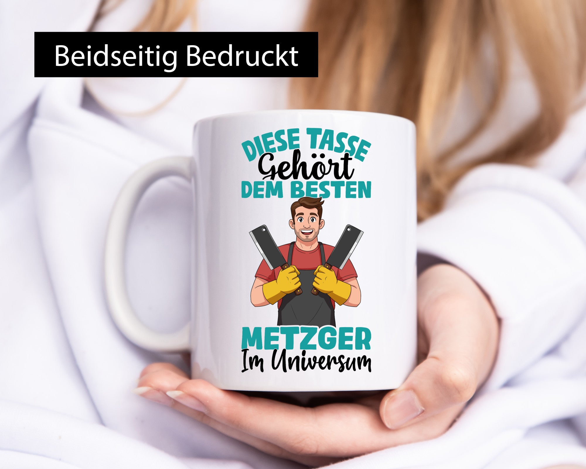 Im Universum: Metzger | Fleischer Metzgerei Geschenk Humor Geschenkidee