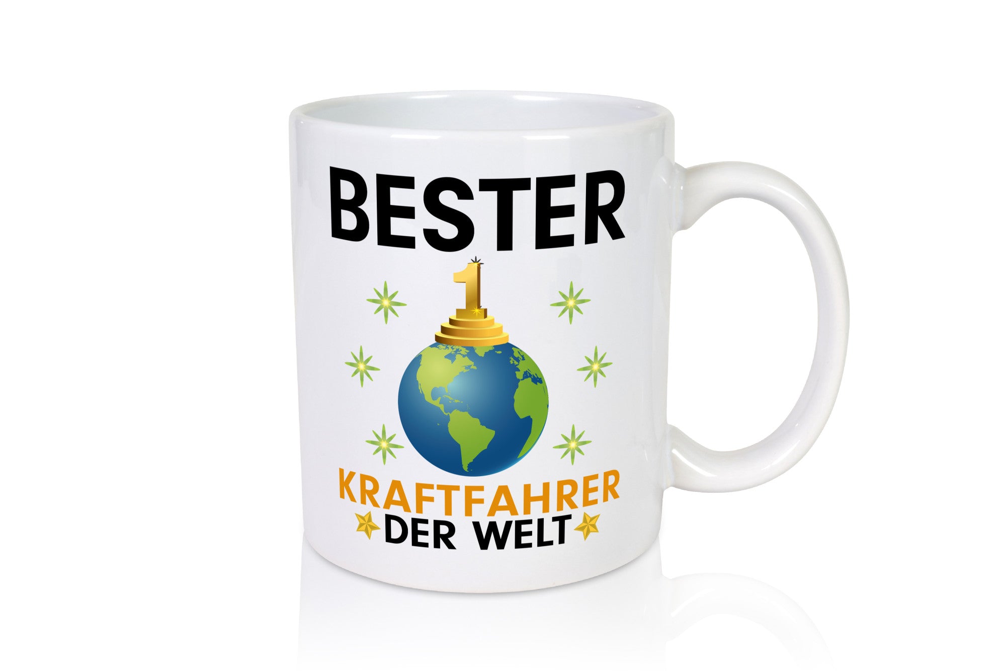 Welt Bester Kraftfahrer | Lastwagen LKW Fahrer lustig Humor Geschenkidee