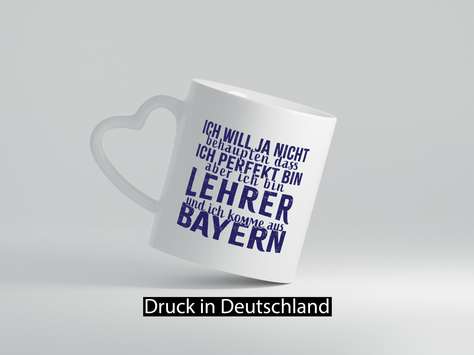 Lehrer aus Bayern perfekt lustig Humor Geschenkidee Geschenk Tasse