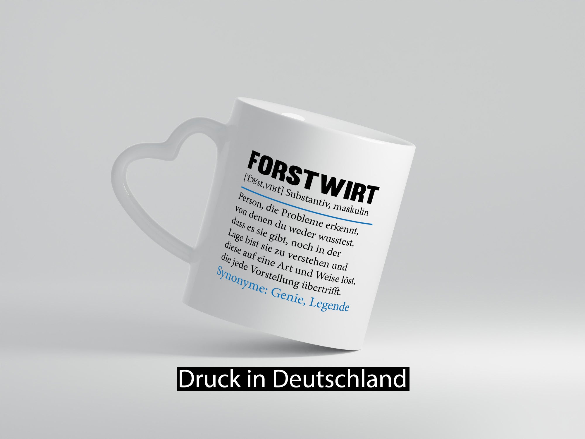 Forstwirt | Spruch Beruf Waldarbeiter lustig Geschenkidee Arbeit Kollegen Büro