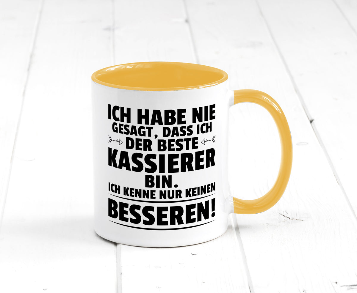 Der Beste Kassierer Geschenk Humor Geschenkidee lustiger Spruch Tasse