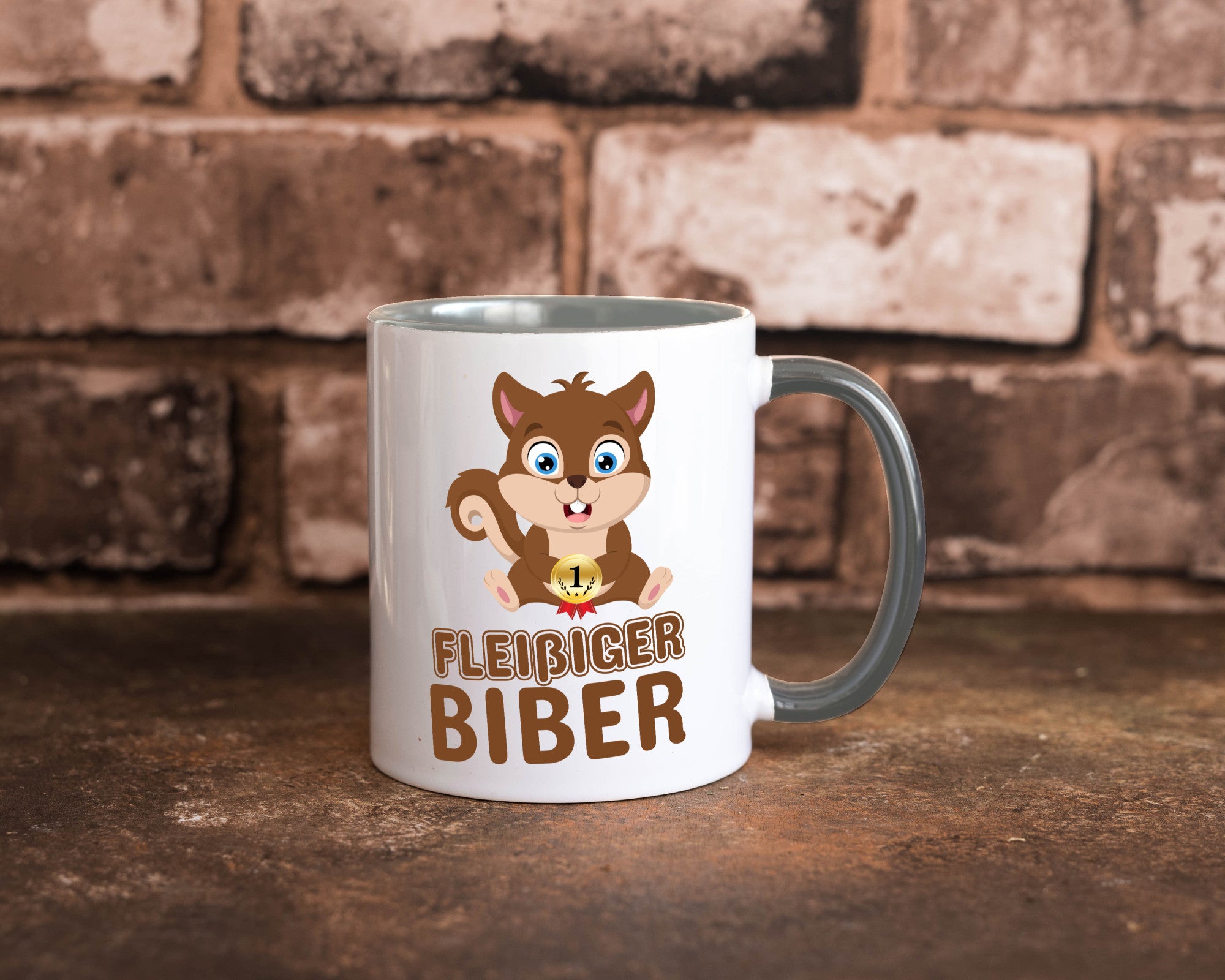 Fleißiger Biber | Motiv Tasse Kinder Geburtstag lustig Geschenkidee Geschenk