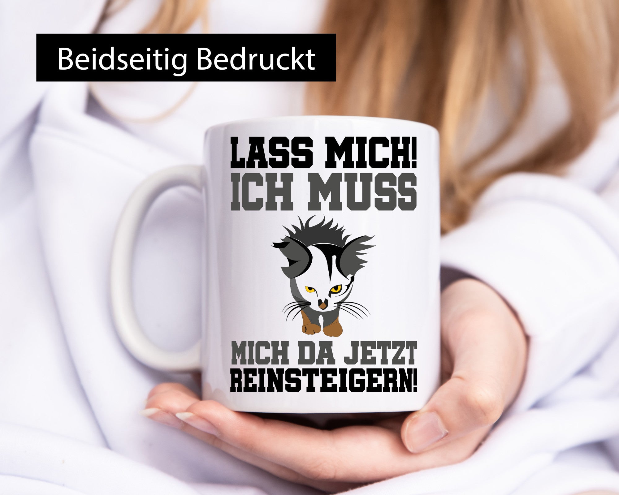 Lass mich in Ruhe. Geschenkidee Humor Tasse