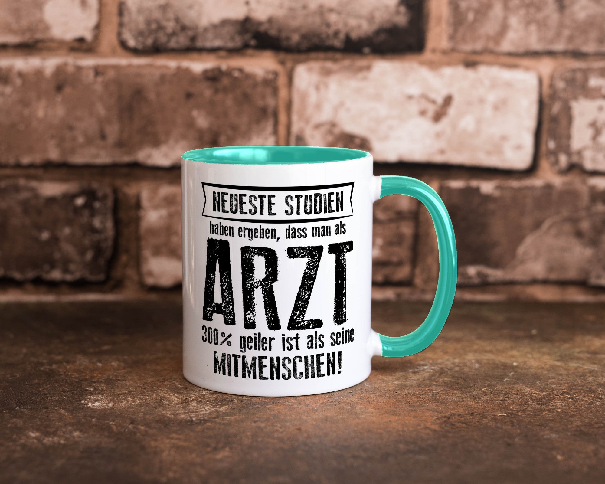 Neuste Studien: Arzt | Medizin Doktor Facharzt Geschenkidee Humor Tasse