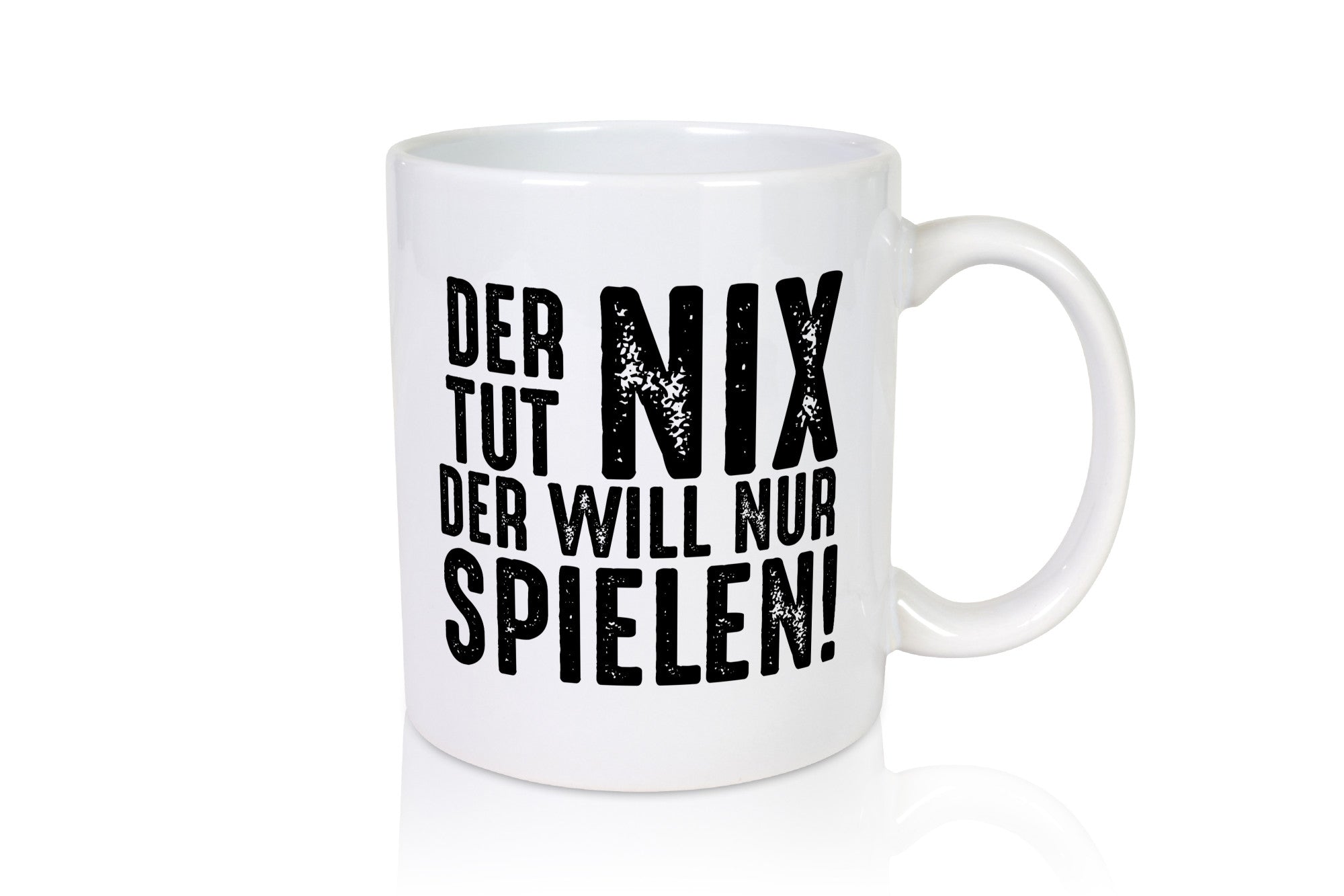 Der tut nix will nur Spielen | lustig Humor Geschenkidee Geschenk Tasse