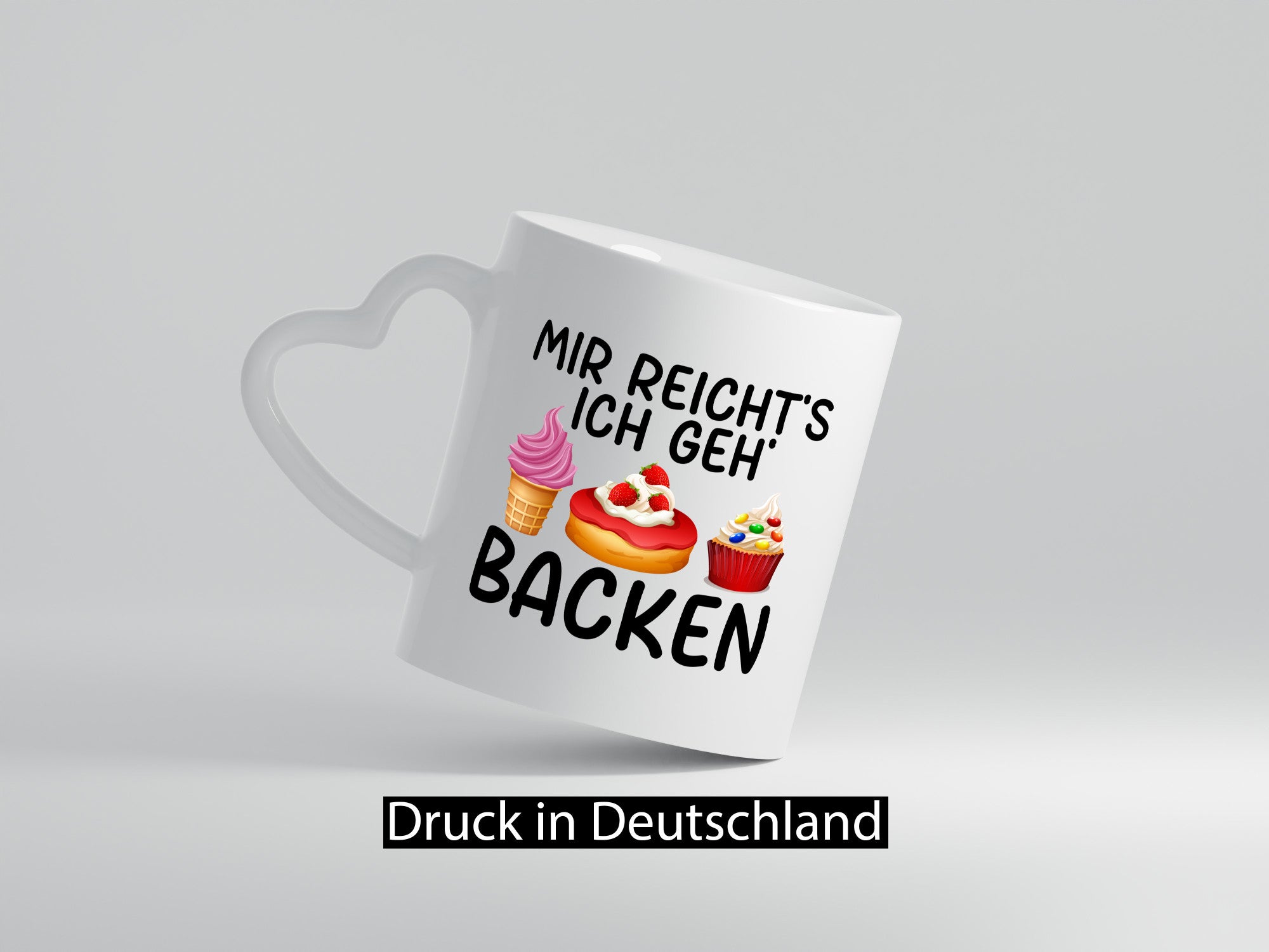 Mir reichts ich geh Backen | Kuchen Eis lustiger Spruch Geschenk Humor