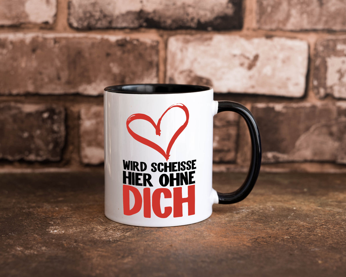 Wird Scheisse Geschenk Humor Geschenkidee lustiger Spruch Tasse