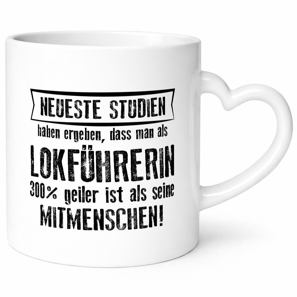 Neuste Studien: Lokführerin | Zug Beruf Humor Arbeit Kollegen Büro Geschenkidee