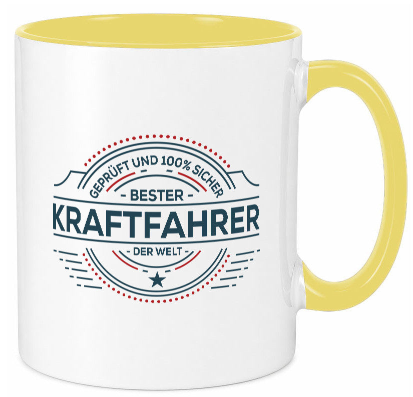 Geprüft und sicher: Kraftfahrer | Lastwagen LKW Fahrer Geschenk Humor