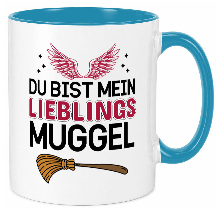 Lieblings Muggel Geschenk Humor Geschenkidee lustiger Spruch Tasse