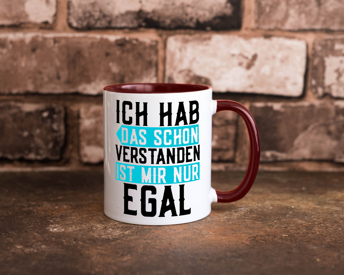 Ist mir egal | Protest Teenager Humor Spruch Büro lustig Arbeit Kollegen Tasse