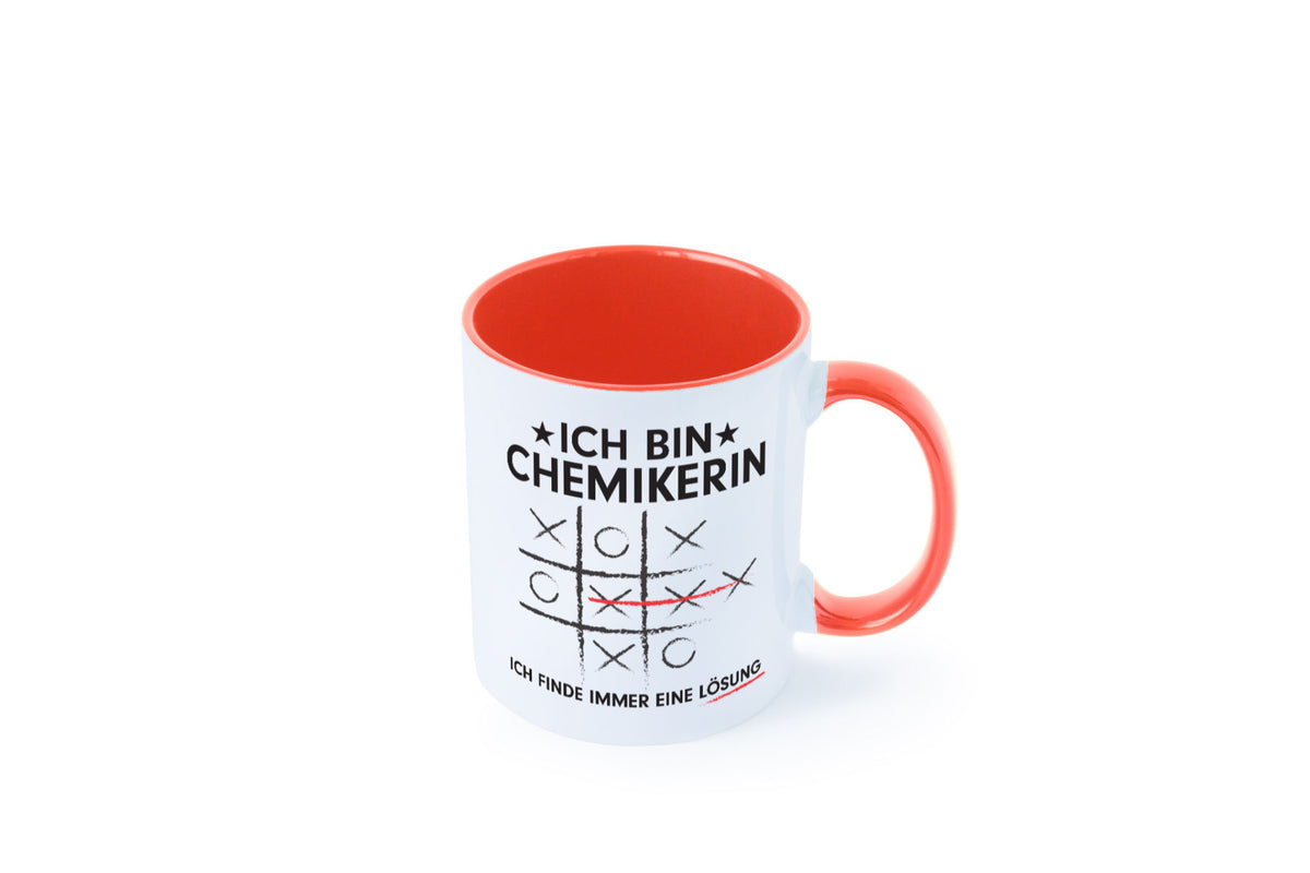 Lösung finden: Chemikerin | Chemie Labor v2 Humor Geschenkidee Tasse