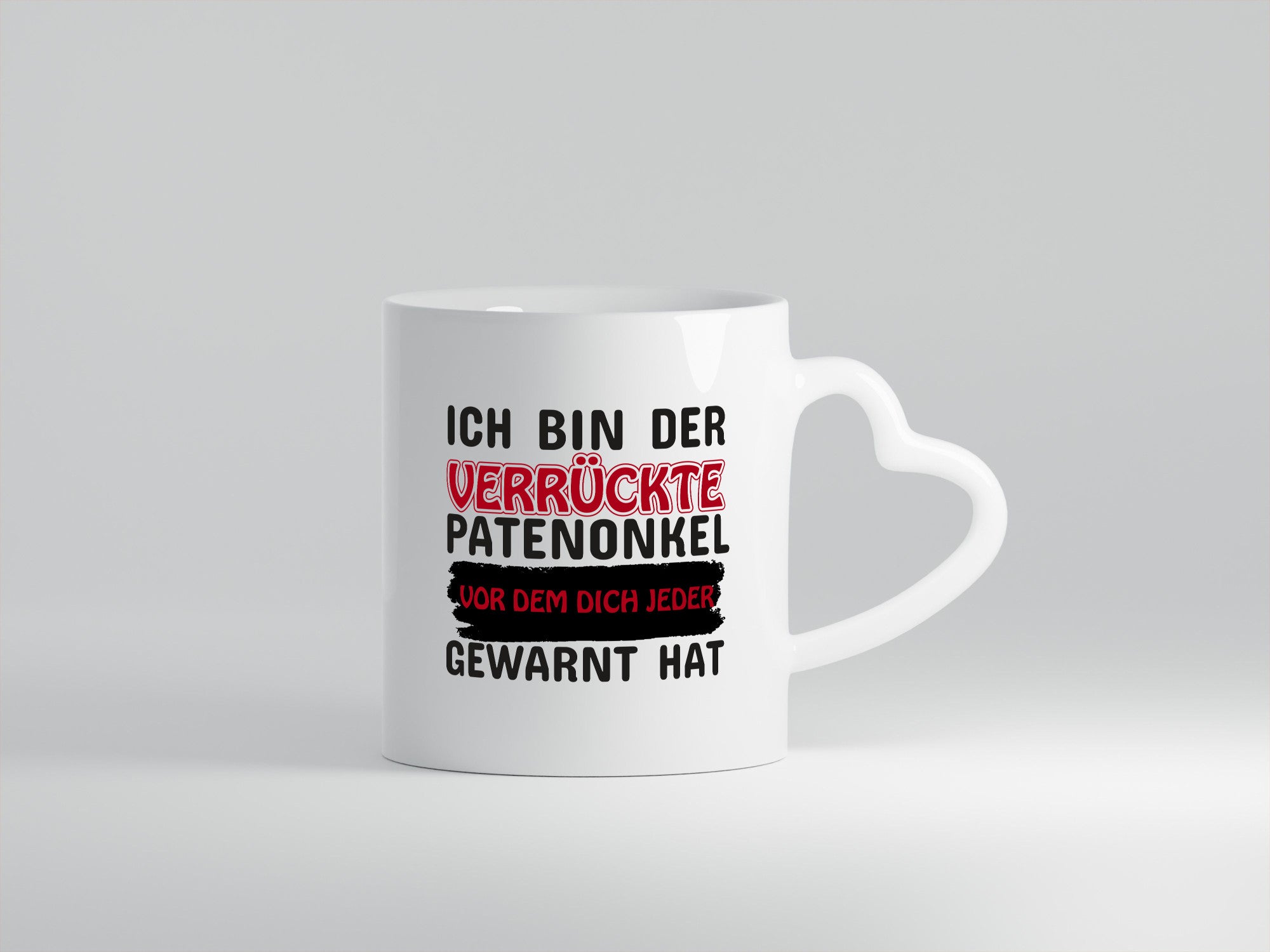 Verrückter Patenonkel | Onkel Tasse Verwandtschaft Geschenk Humor Geschenkidee
