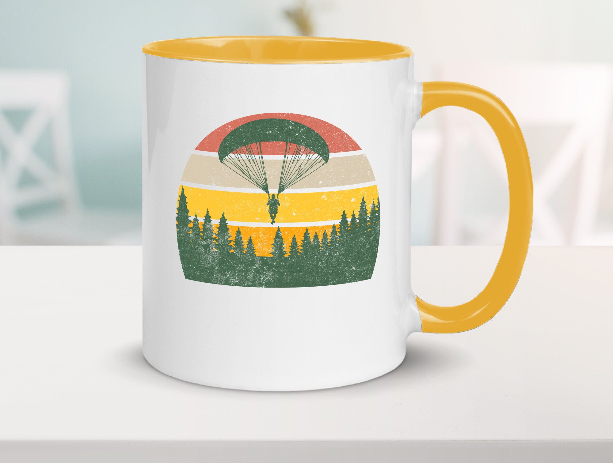 Gleitschirm | Motiv Paragleiter Gleitschirmfliegen vl7 Geschenk Humor