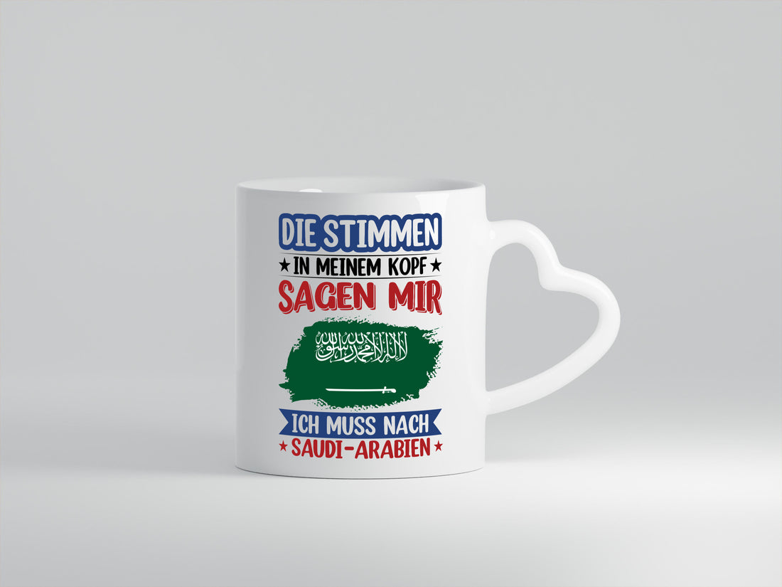 Saudi-Arabien | Urlaub Stimmen in meinem Kopf Traumland v2 Humor Geschenkidee