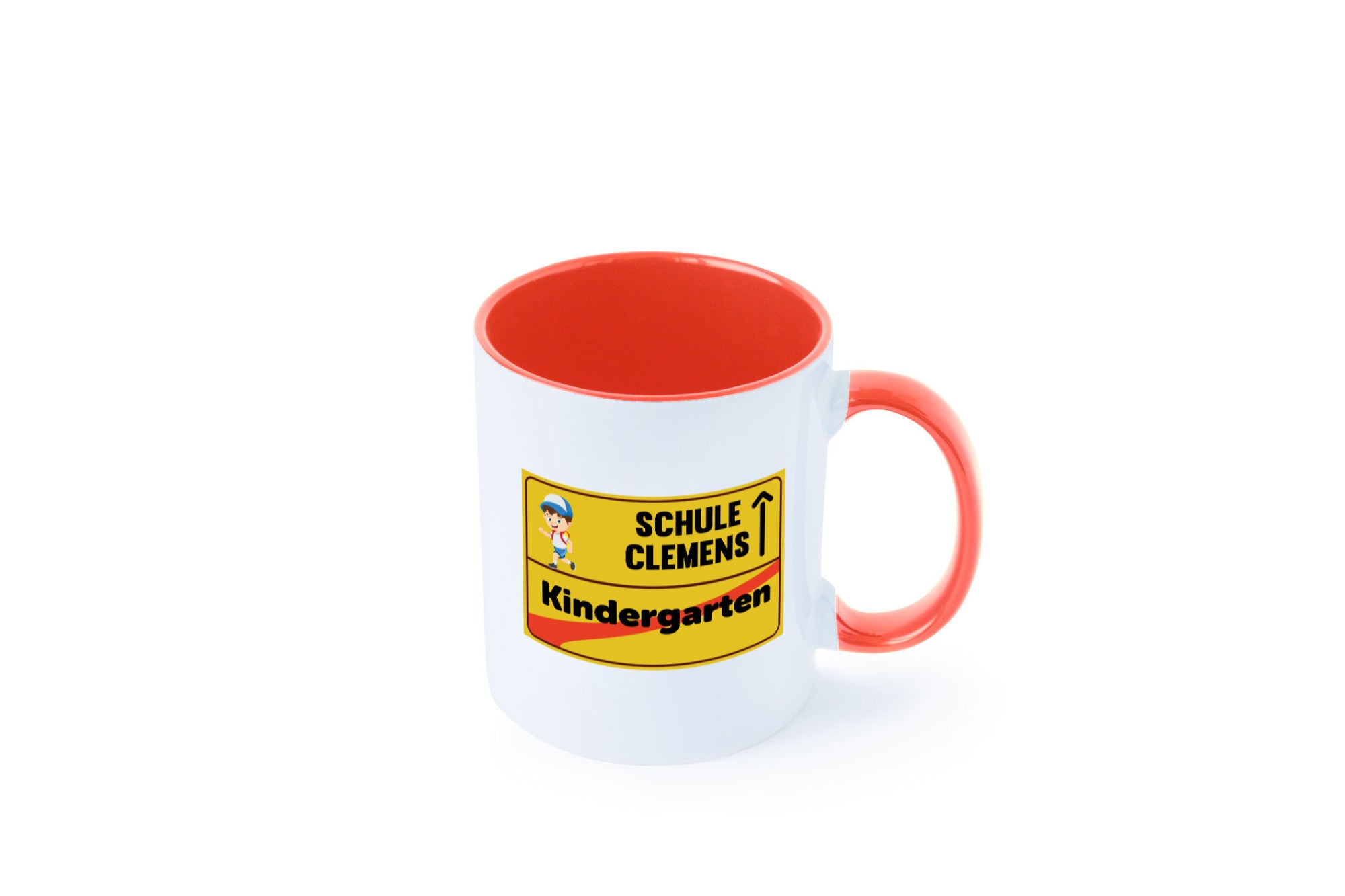 Bye Kindergarten | Schule Clemens Geschenkidee Humor Tasse