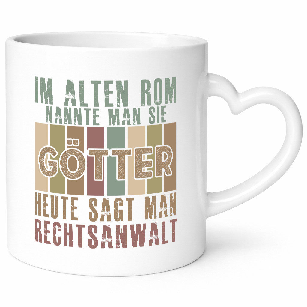 Heute sagt man: Rechtsanwalt | Anwalt Jurist Geschenkidee Humor Tasse