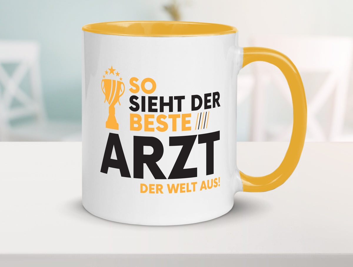 Der Weltbeste Arzt | Medizin Doktor Facharzt lustiger Spruch Geschenk Humor Tasse