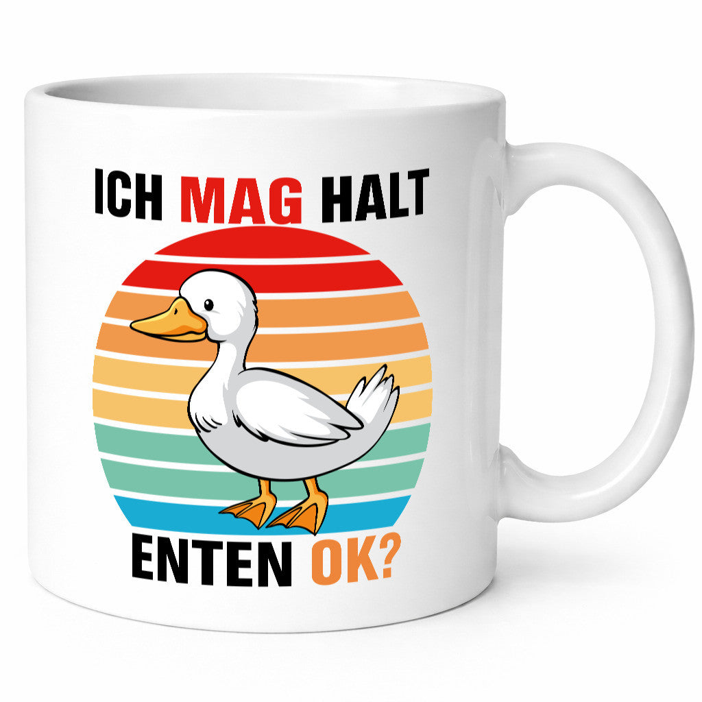 I just like ducks, okay? | Duck Breeder Humor Gift Idea Mug
