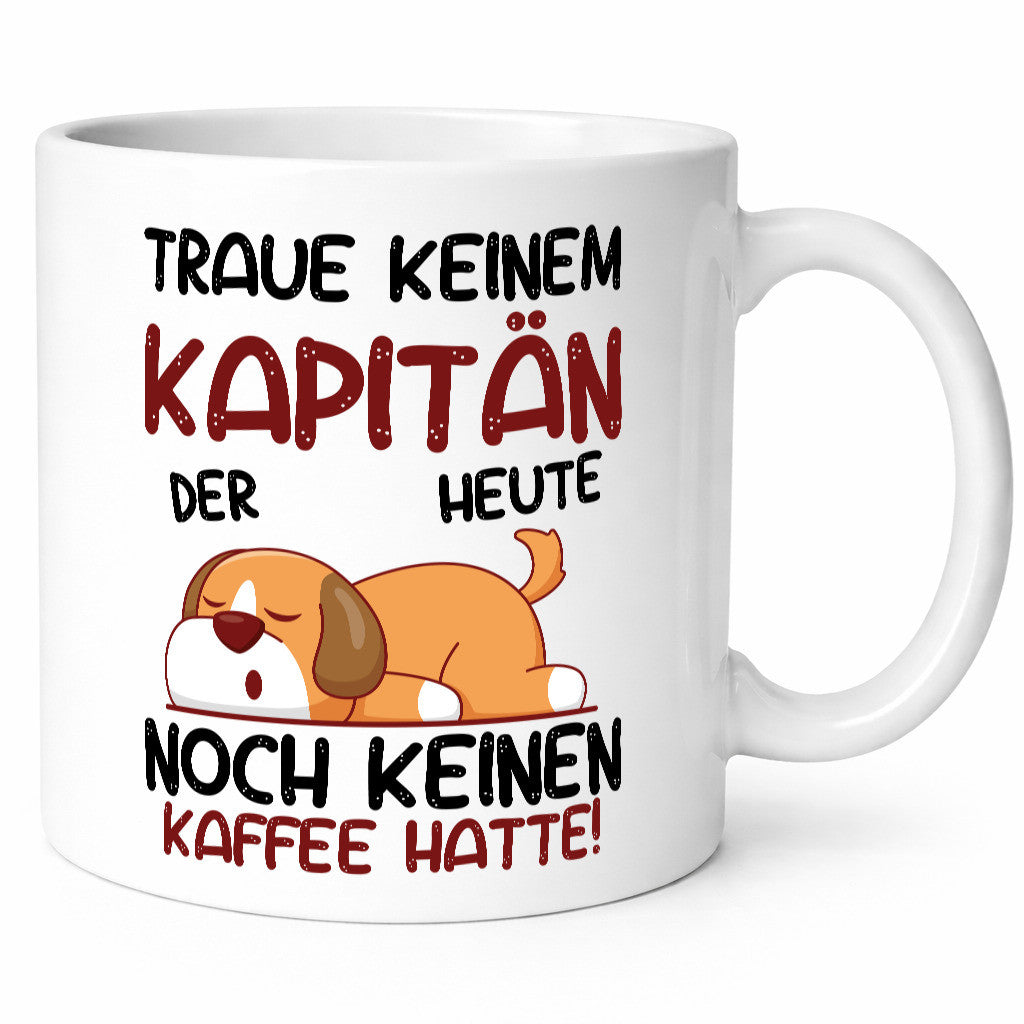 Traue keinem Kapitän | Schiffskapitän Schiff lustig Humor Geschenkidee Geschenk
