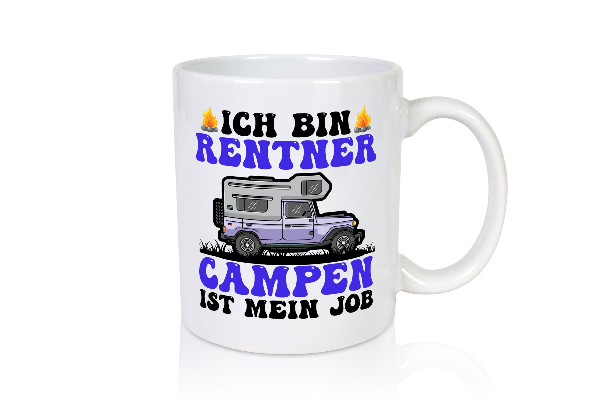 Ich bin Rentnerin Campen ist mein Job | Rentner Humor Ruhestand Jubiläum