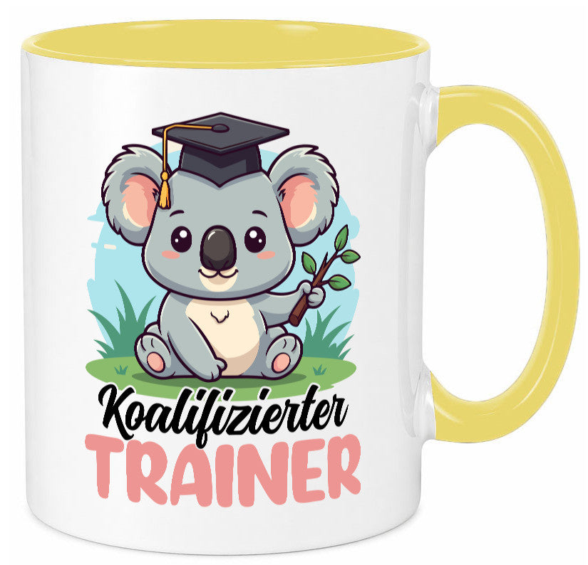 Koalifizierter Trainer | Verein Sport lustiger Spruch Geschenk Humor Tasse