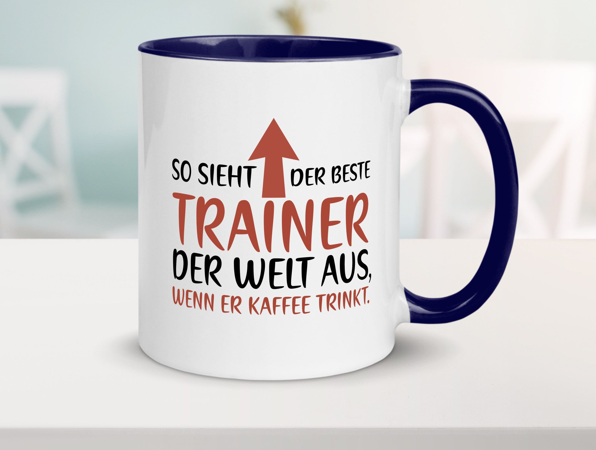 So sieht Bester Trainer der Welt aus | Kaffee Humor Geschenkidee Tasse
