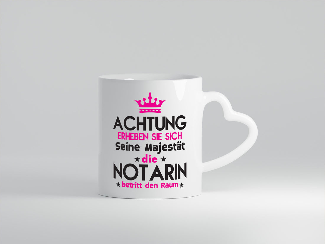 Seine Majestät Notarin | Juristin Humor Geschenkidee Tasse