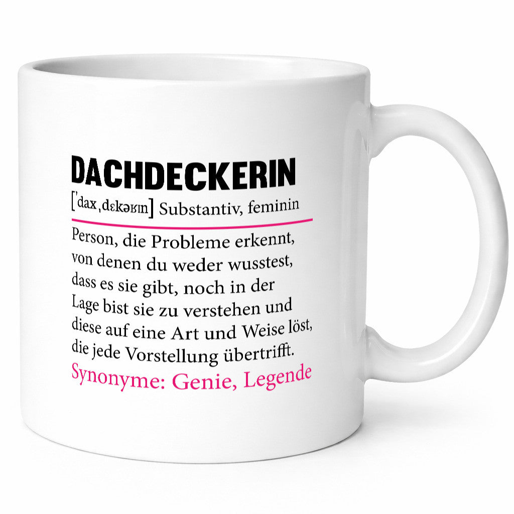 Dachdeckerin | Frauen Beruf Dachbau Hausbau lustiger Spruch Geschenk Arbeit