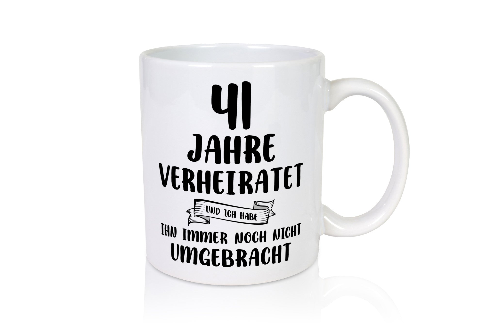 41 Jahre Verheiratet, immer noch am Leben! Geschenk Humor Geschenkidee lustiger