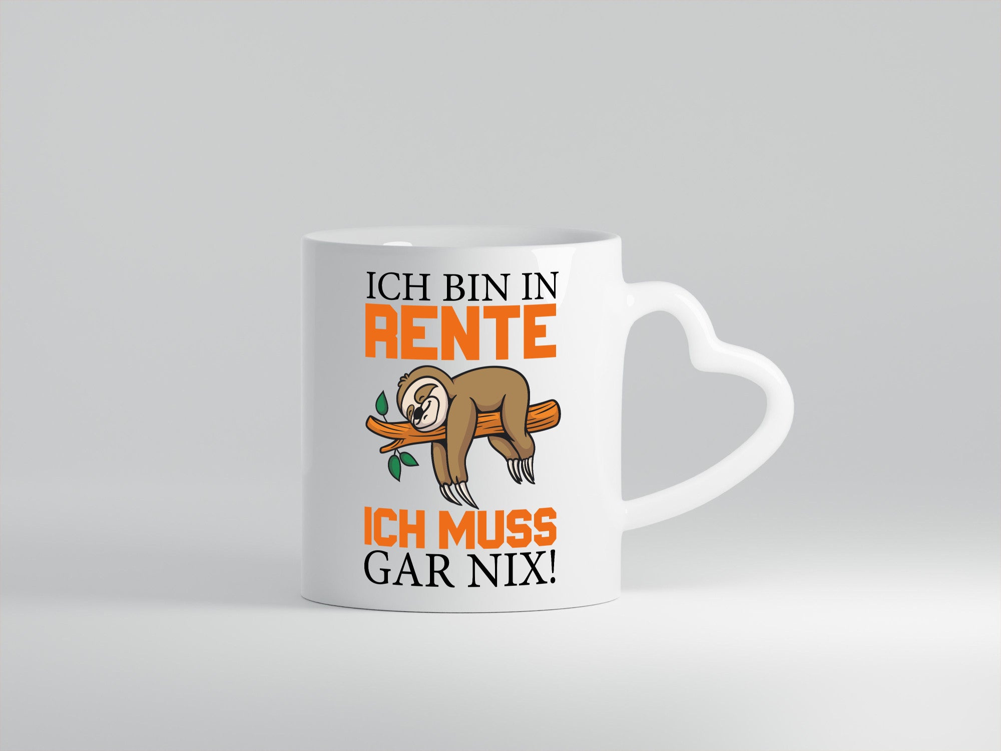 Ich bin in Rente lustig Humor Geschenkidee Geschenk Tasse