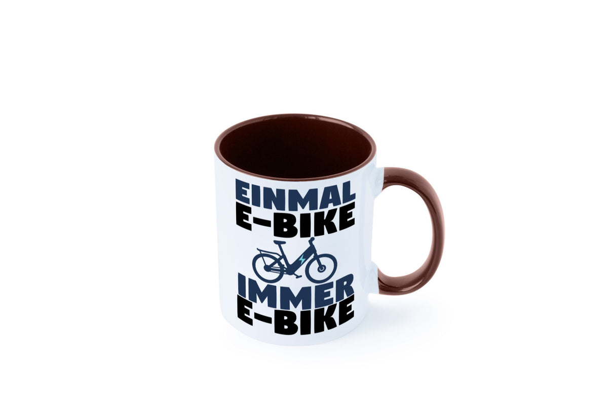 E-Bike Fahrer | Radfahrer Tasse Fahrrad Elektrorad lustiger Spruch Geschenk