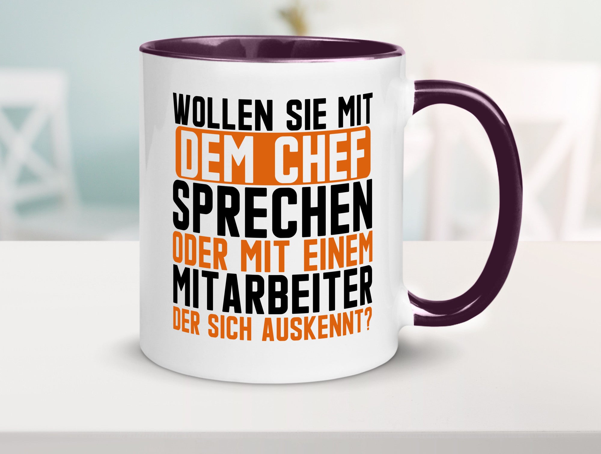 Wollen sie mit dem Chef Sprechen | Mitarbeiter Humor Arbeit Kollegen Büro