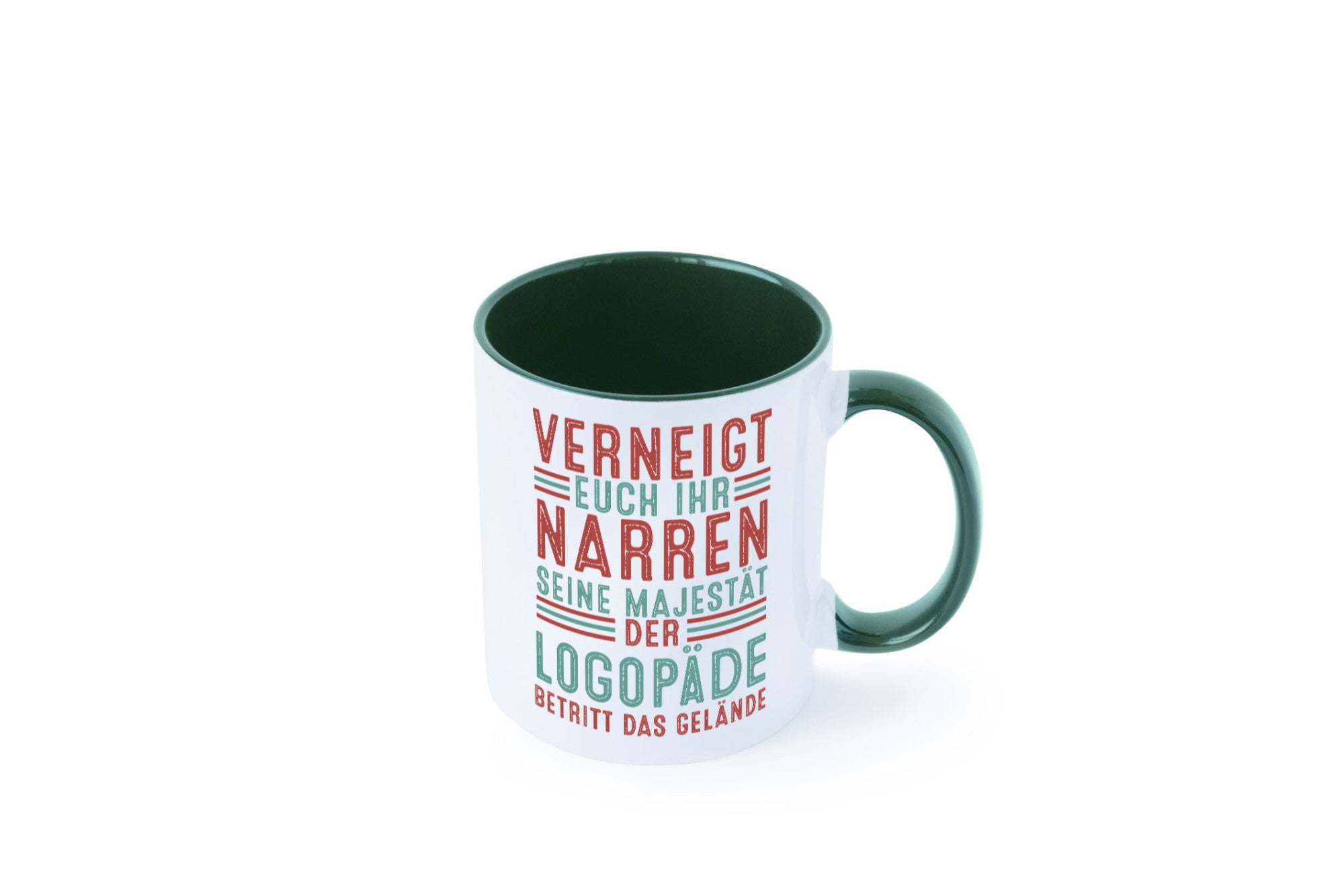 Verneigt euch: Logopäde | Sprachtherapie Geschenkidee Humor Tasse