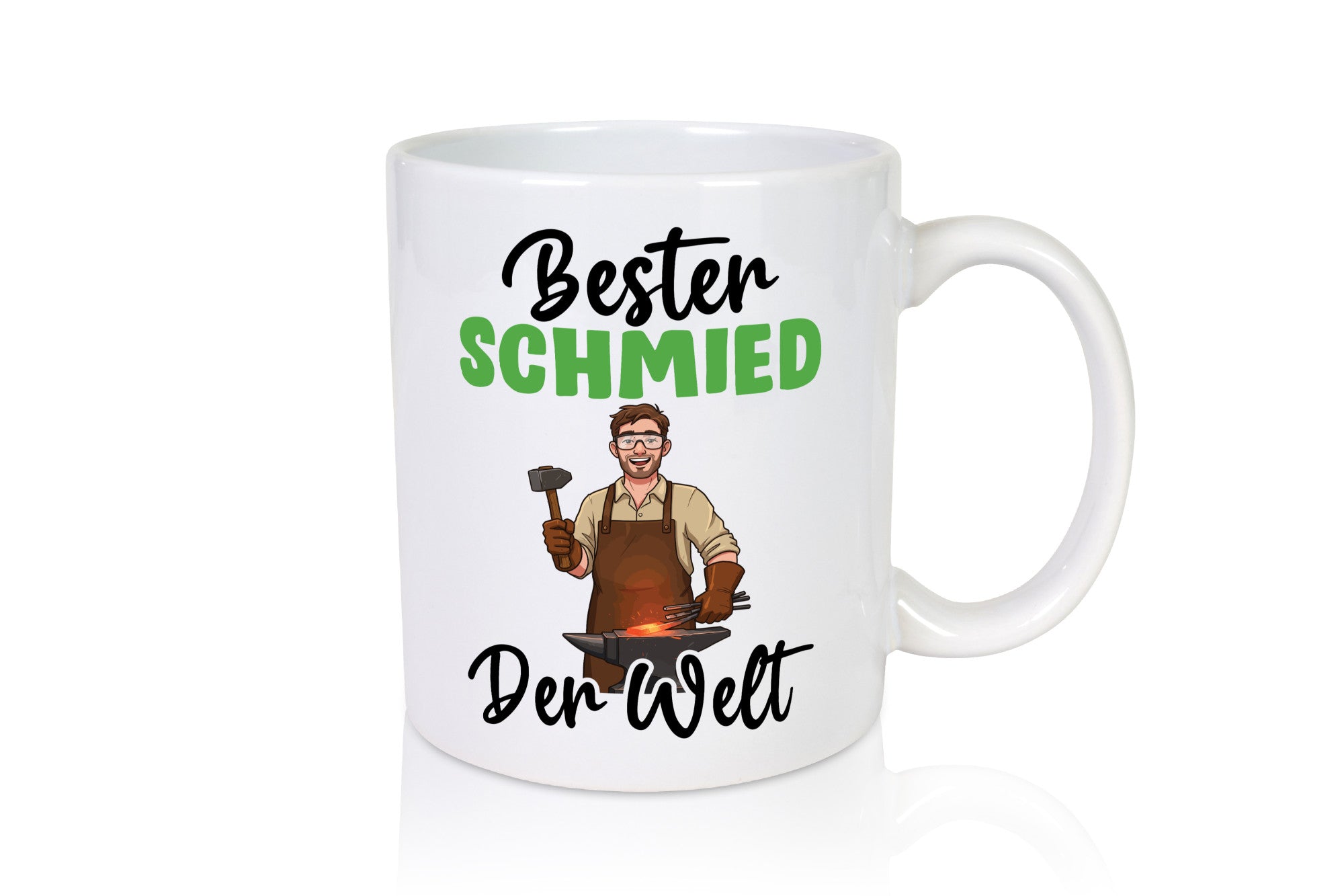 Bester Schmied | schmieden v2 Geschenkidee Humor Tasse