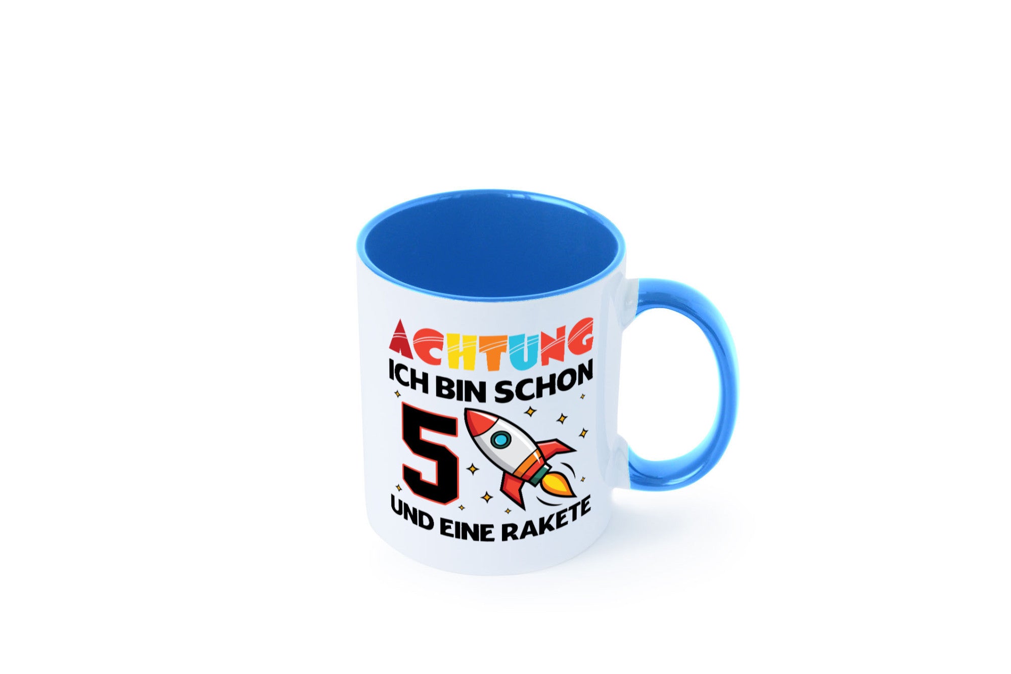 5. Geburtstag | Rakete Weltraum 5 Jahre Galaxy lustig Geschenkidee Geschenk