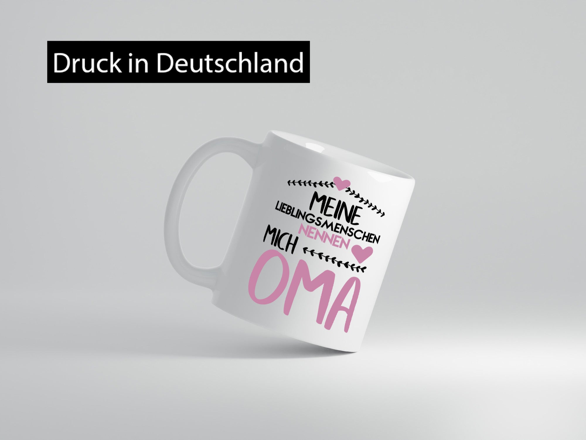 Oma Tasse | Lieblingsmenschen Großmutter Herzen lustiger Spruch Geschenk