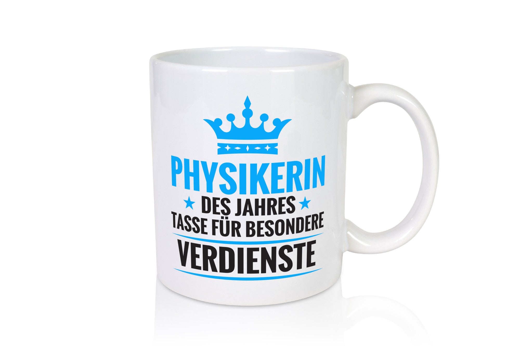 Besonderer Verdienst: Physikerin | Physik lustig Humor Geschenkidee Geschenk