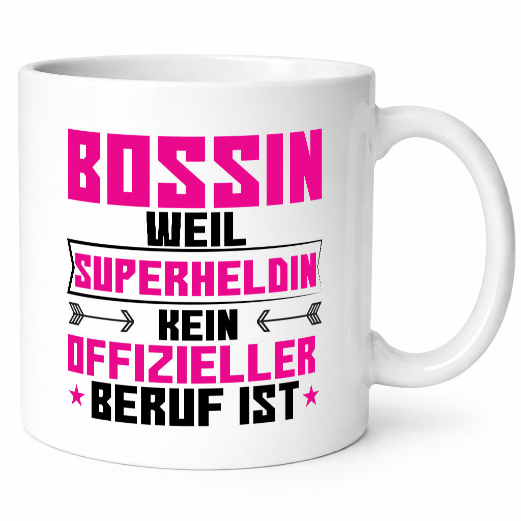 Superheldin Bossin | Führungskraft Vorgesetzte Geschenk Humor Geschenkidee