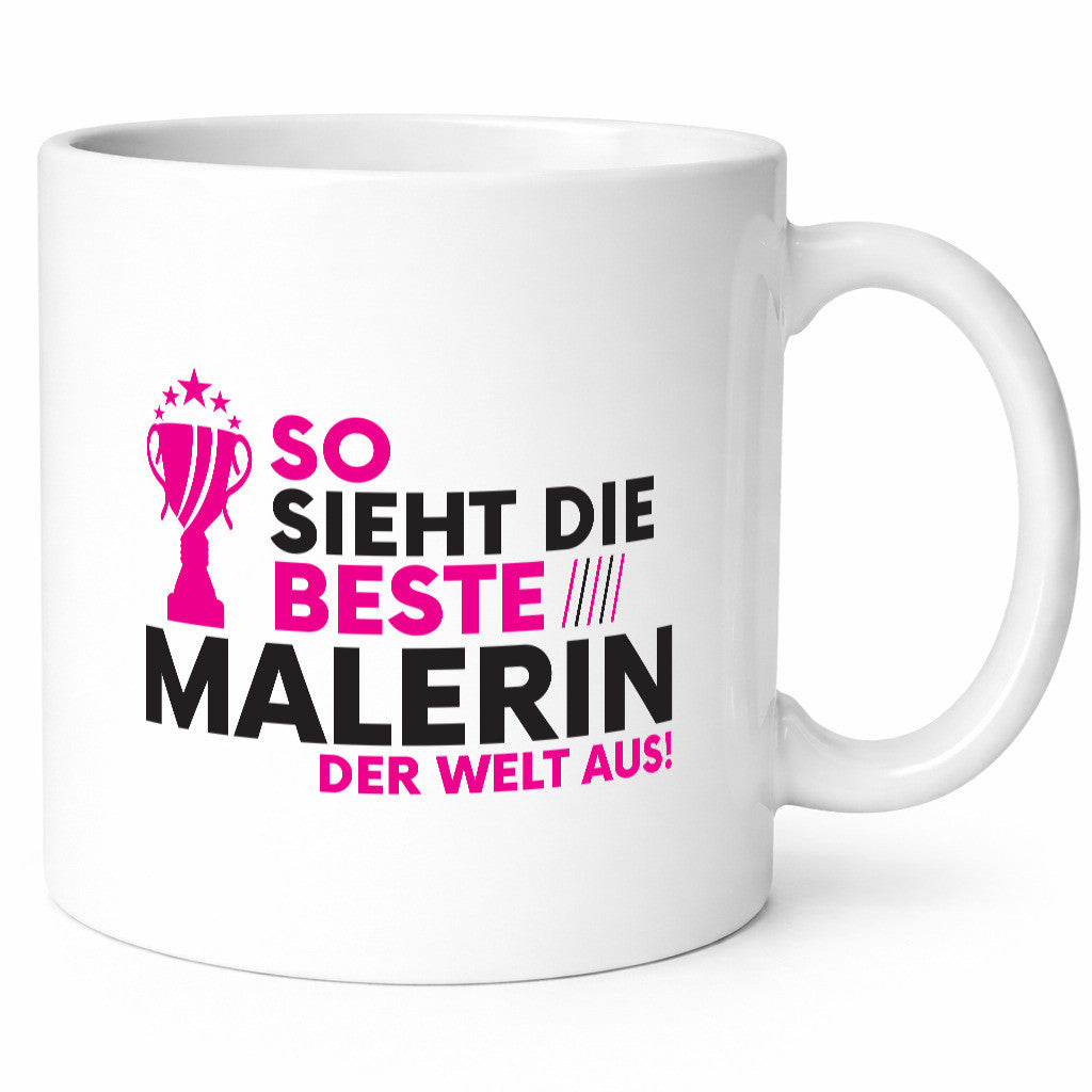 Die Weltbeste Malerin | Malerinnen lustig Humor Geschenkidee Geschenk Tasse