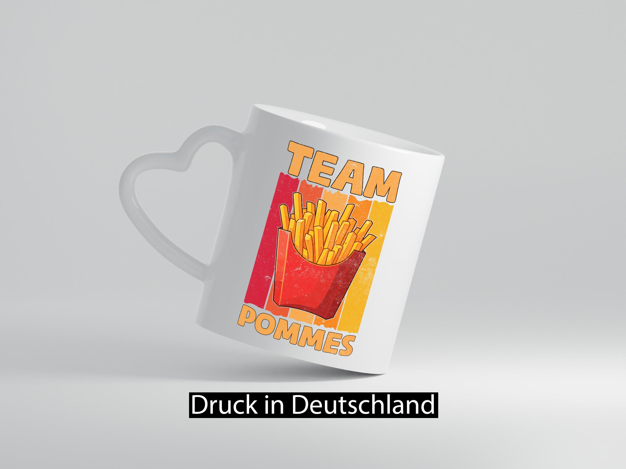 Team Pommes | Frites Liebhaber Humor Geschenkidee Tasse