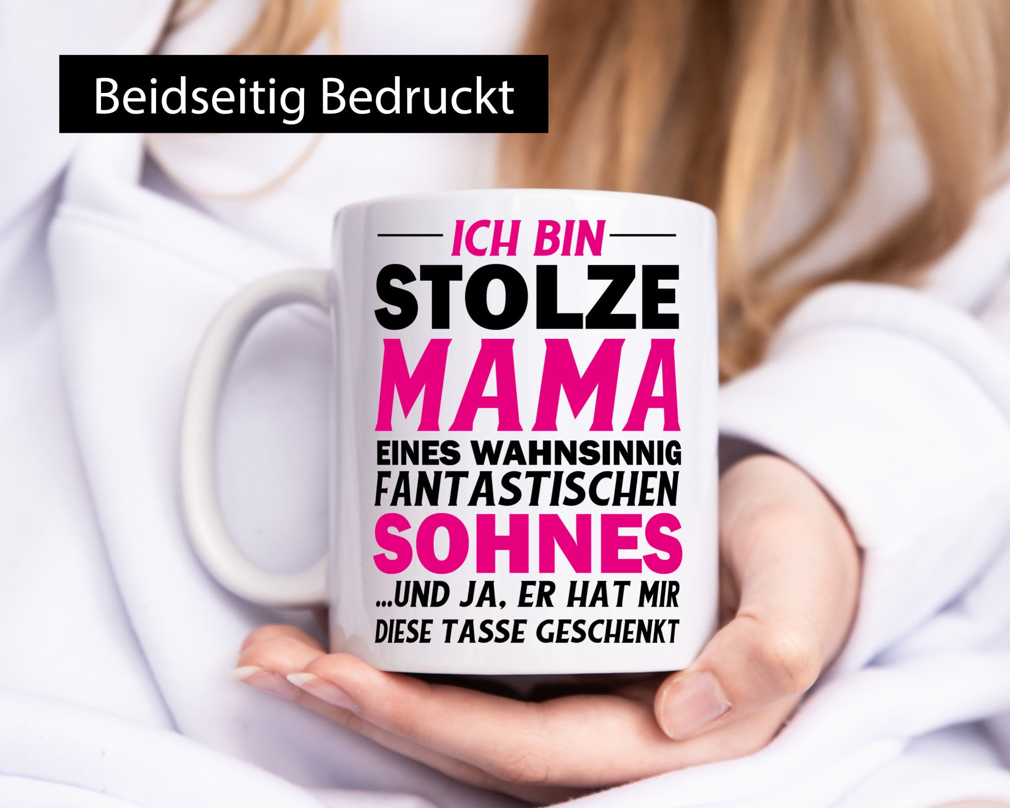 Stolze Mama Geschenkidee Familie Humor Tasse